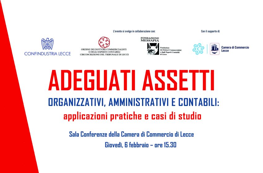  II INCONTRO SUGLI “ADEGUATI ASSETTI ORGANIZZATIVI, AMMINISTRATIVI E CONTABILI”